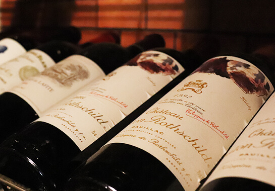 多くの種類のお酒をご提供